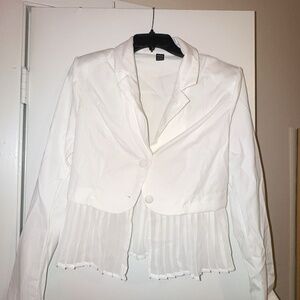 White blazer nwt